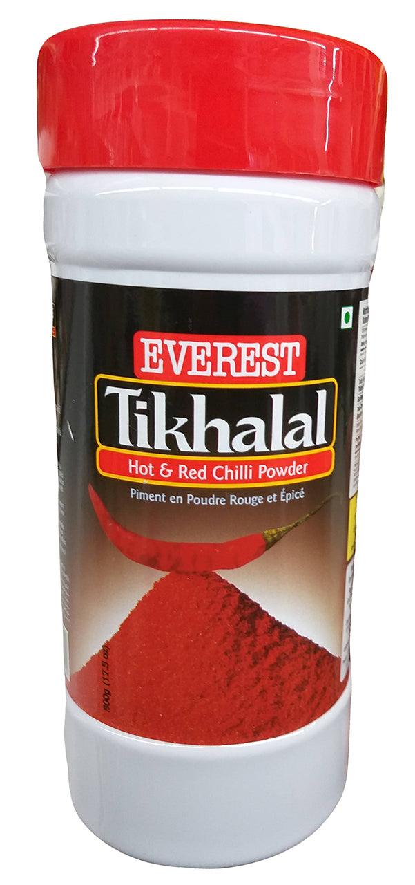 Everest - Tikhalal Hot and Red Chili Powder, 17.5 Ounces, (Pack of 1) - Mighty Depot