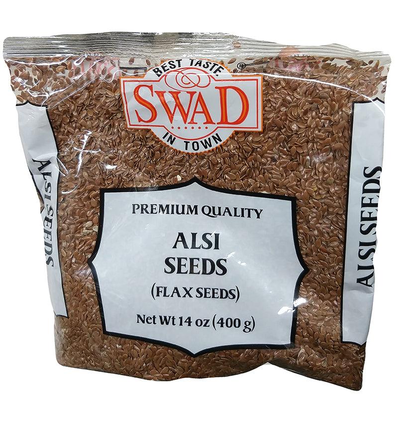 Swad - Alsi Seeds (Flax Seeds),14 Ounces, (Pack of 1) - Mighty Depot