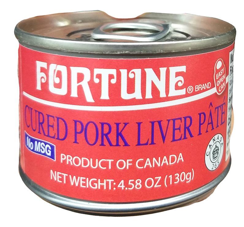 Fortune - Cured Pork Liver Pate, 4.58 Ounces, (Pack of 3 Cans) - Mighty Depot