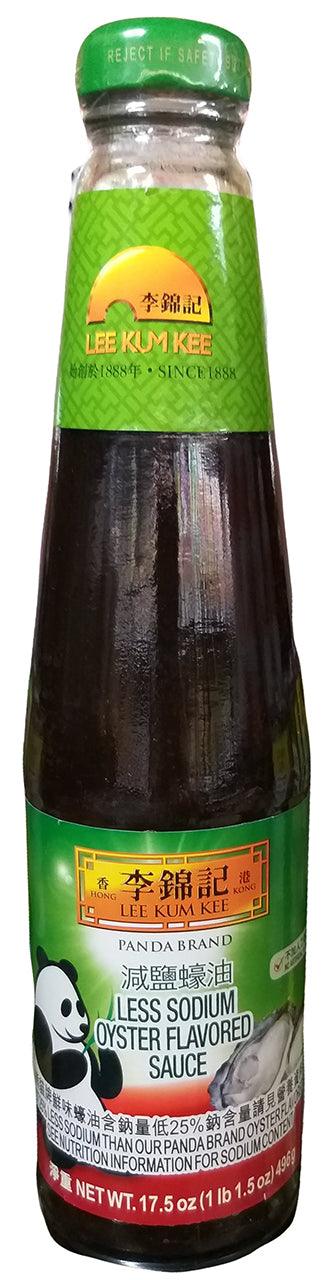 Lee Kum Kee - Oyster Sauce (Less Sodium), 17.5 Ounces, (Pack of 2 Bottles) - Mighty Depot