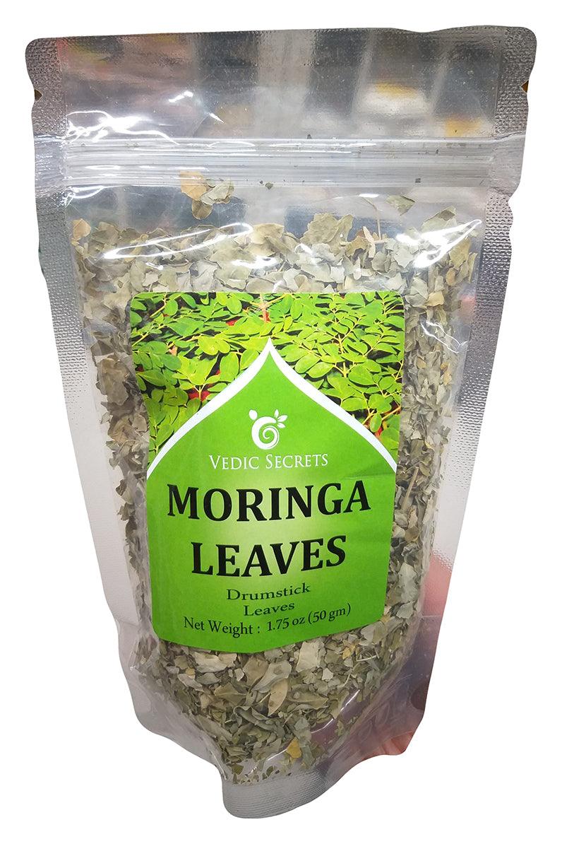 Vedic Secrets - Moringa Leaves, 1.75 Ounces, (Pack of 1) - Mighty Depot
