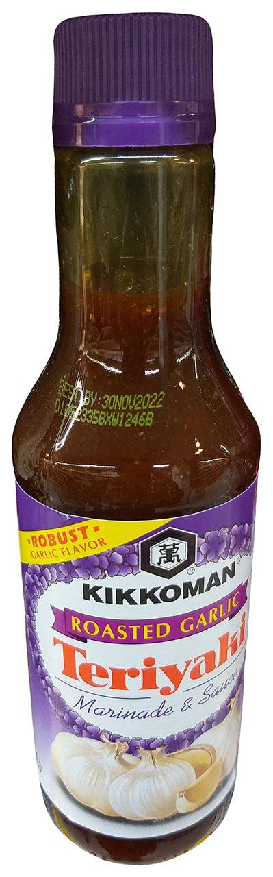 Kikkoman - Roasted Garlic Teriyaki, 10 Ounces, (Pack of 1 Bottle) - Mighty Depot