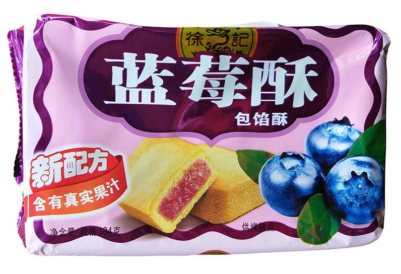 Dongguan Xuji - Blueberry Pastry, 6.49 Ounces, (Pack of 2) - Mighty Depot