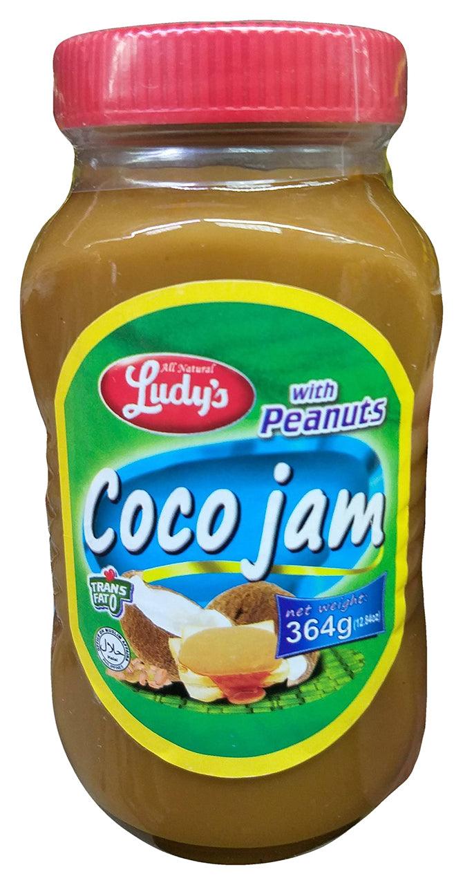 Ludy's - Coco Jam with Peanuts, 12.8 Ounces, (Pack of 1 Jar) - Mighty Depot