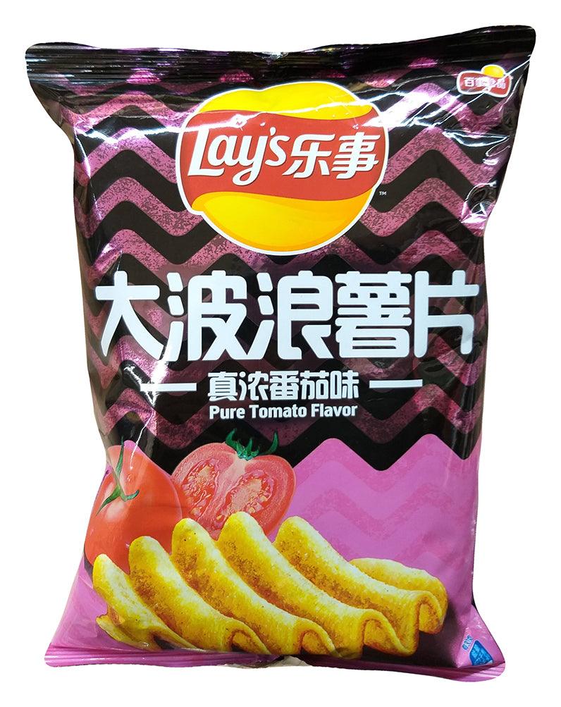 Lay's - Potato Chips (Pure Tomato Flavor), 2.4 Ounces, ( (2 bags) - Mighty Depot