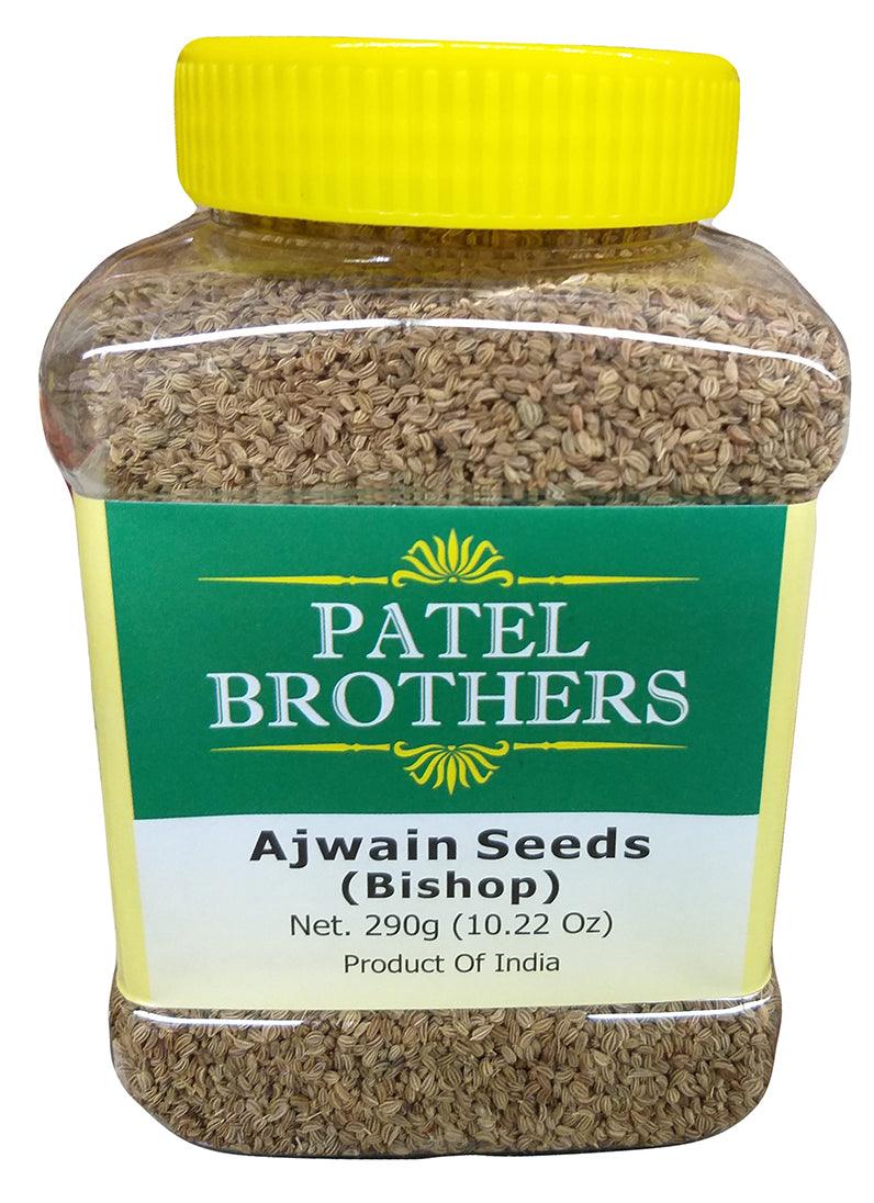 Patel Brothers - Ajwain Seeds (Bishop), 10.22 Ounces, (Pack of 1) - Mighty Depot