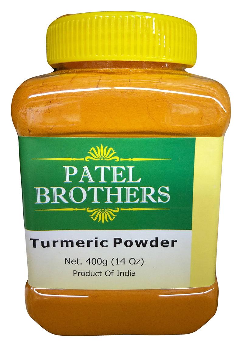 Patel Brothers - Turmeric Powder, 14 Ounces, (Pack of 1) - Mighty Depot