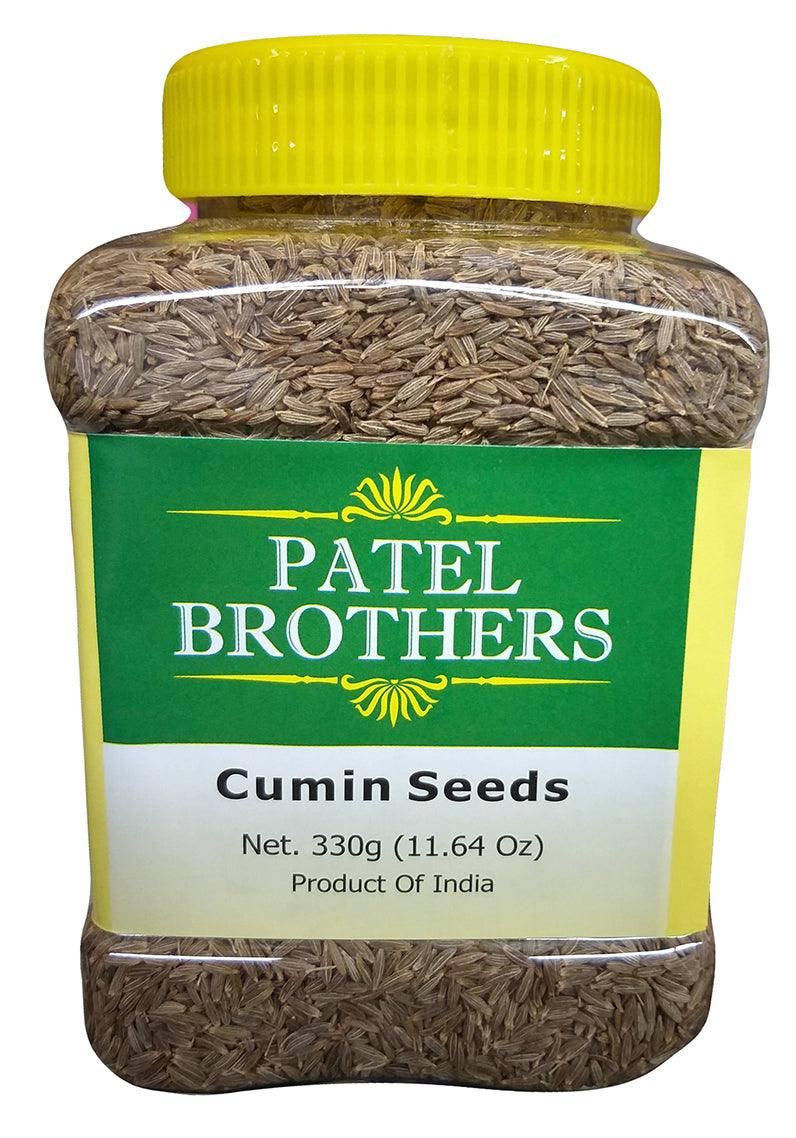 Patel Brothers - Cumin Seeds, 11.64 Ounces, (Pack of 1) - Mighty Depot