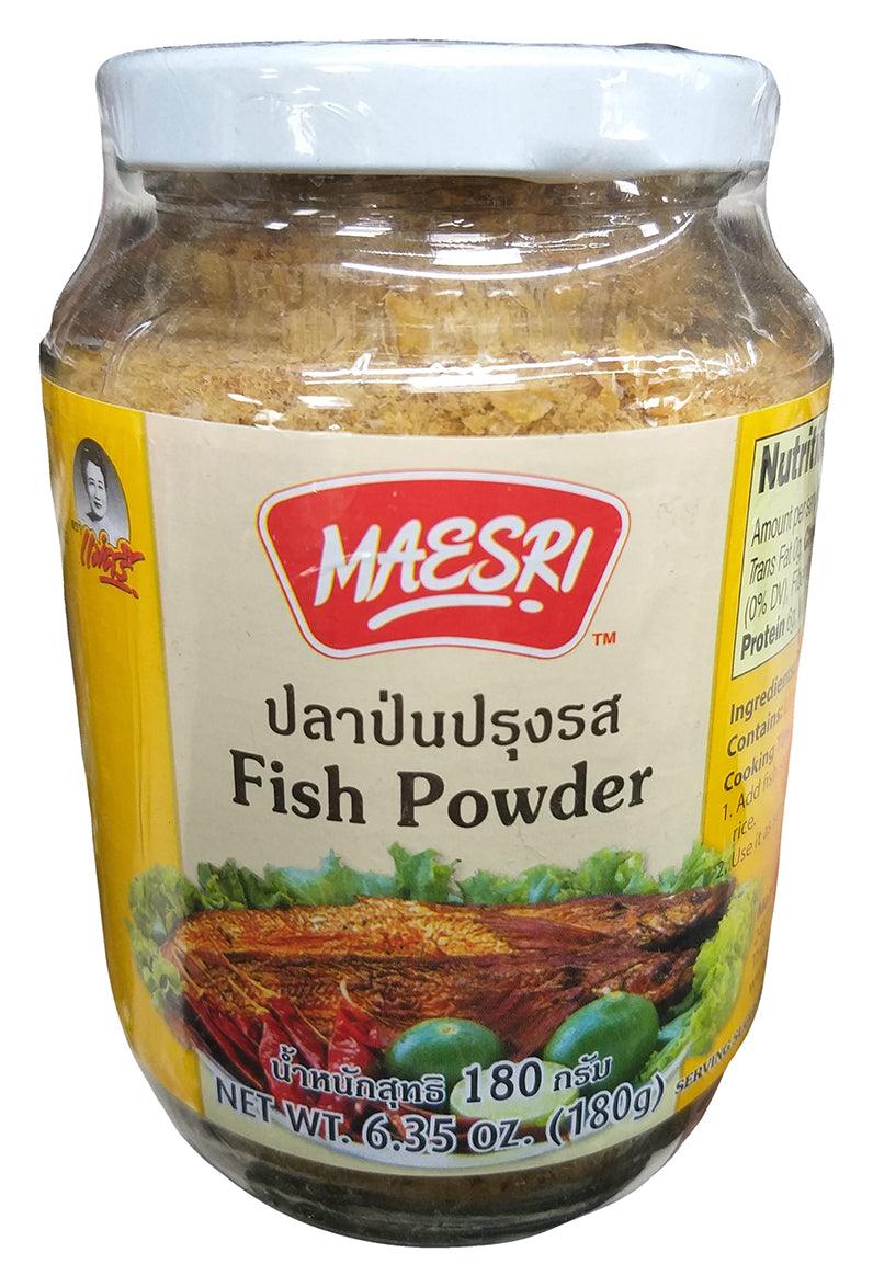 Maesri - Fish Powder, 6.35 Ounces, (1 Jar) - Mighty Depot