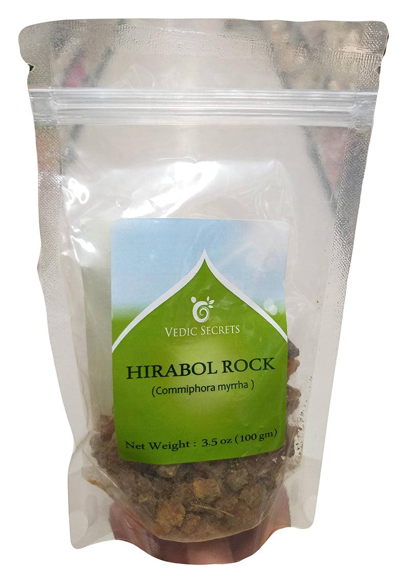 Vedic Secrets - Hirabol Rock, 3.5 Ounces, (1 Pouch) - Mighty Depot
