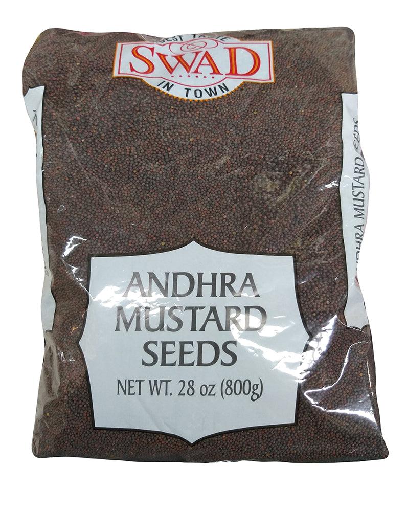 Swad - Andhra Mustard Seeds, 1.75 Pounds, (1 Bag) - Mighty Depot