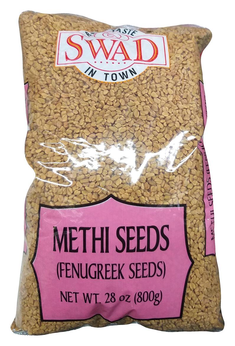 Swad - Methi Seeds (Fenugreek Seeds), 1.75 Pounds, (1 Bag) - Mighty Depot