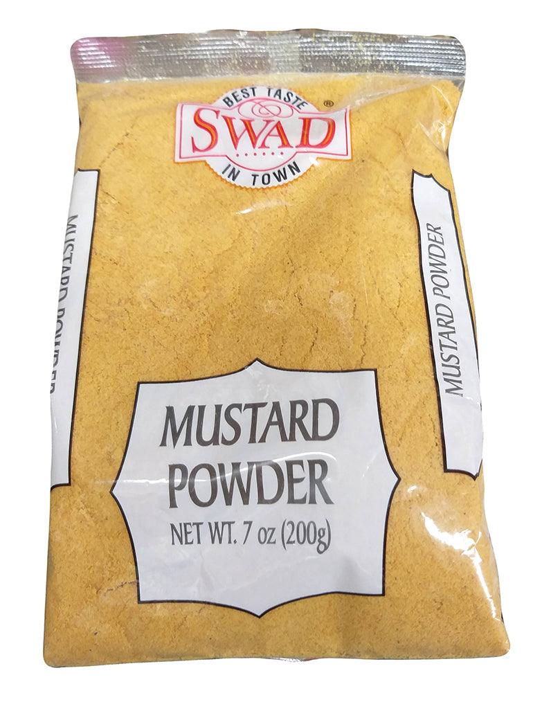 Swad - Mustard Powder, 7 Ounces, (1 Bag) - Mighty Depot