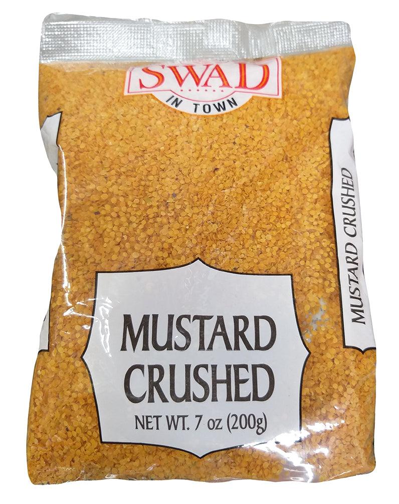 Swad - Mustard Crushed, 7 Ounces, (1 Bag) - Mighty Depot