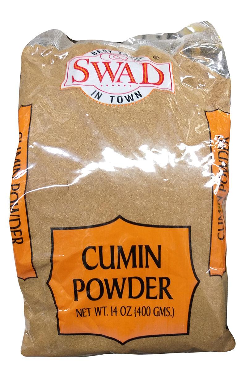 Swad - Cumin Powder, 14 Ounces, (1 Bag) - Mighty Depot