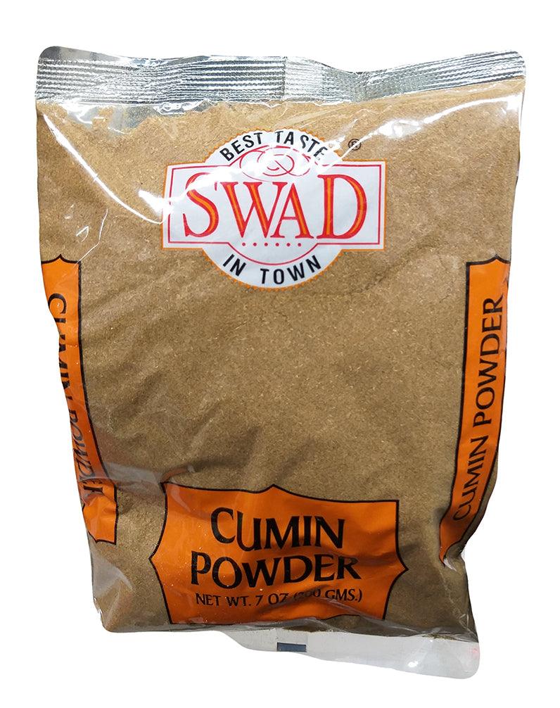 Swad - Cumin Powder, 7 Ounces, (1 Bag) - Mighty Depot