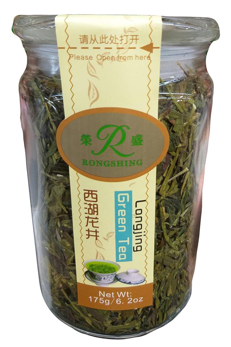 Rong Shing - Longjing Green Tea, 6.2 Ounces, (1 Jar) - Mighty Depot