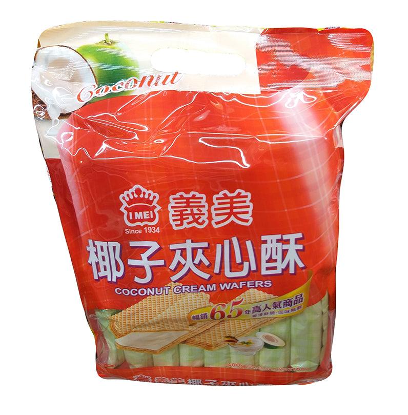 Imei - Coconut Cream Wafers, 14.11 Ounces, (1 Pack) - Mighty Depot