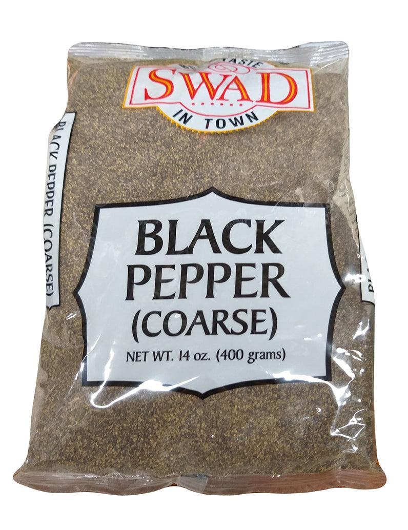 Swad - Black Pepper (Coarse), 14 Ounces, (1 Bag) - Mighty Depot