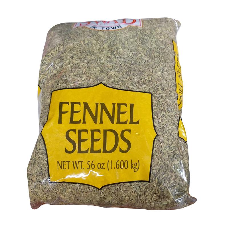 Swad - Fennel Seeds, 3.5 Pounds, (1 Bag) - Mighty Depot