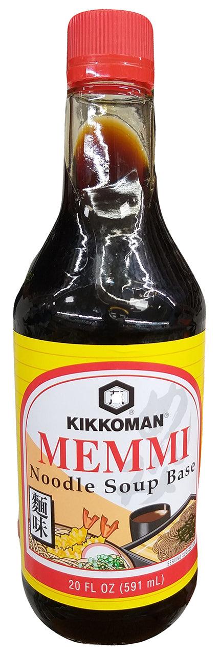 Kikkoman - Memmi Noodle Soup Base, 20 Ounces, (1 Bottle) - Mighty Depot
