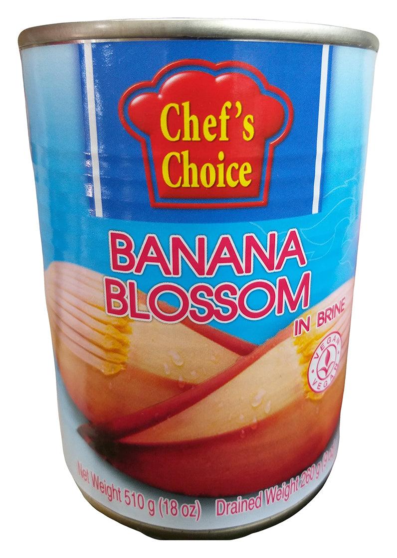 Chef's Choice - Banana Blossom, 18 Ounces (3 Cans) - Mighty Depot