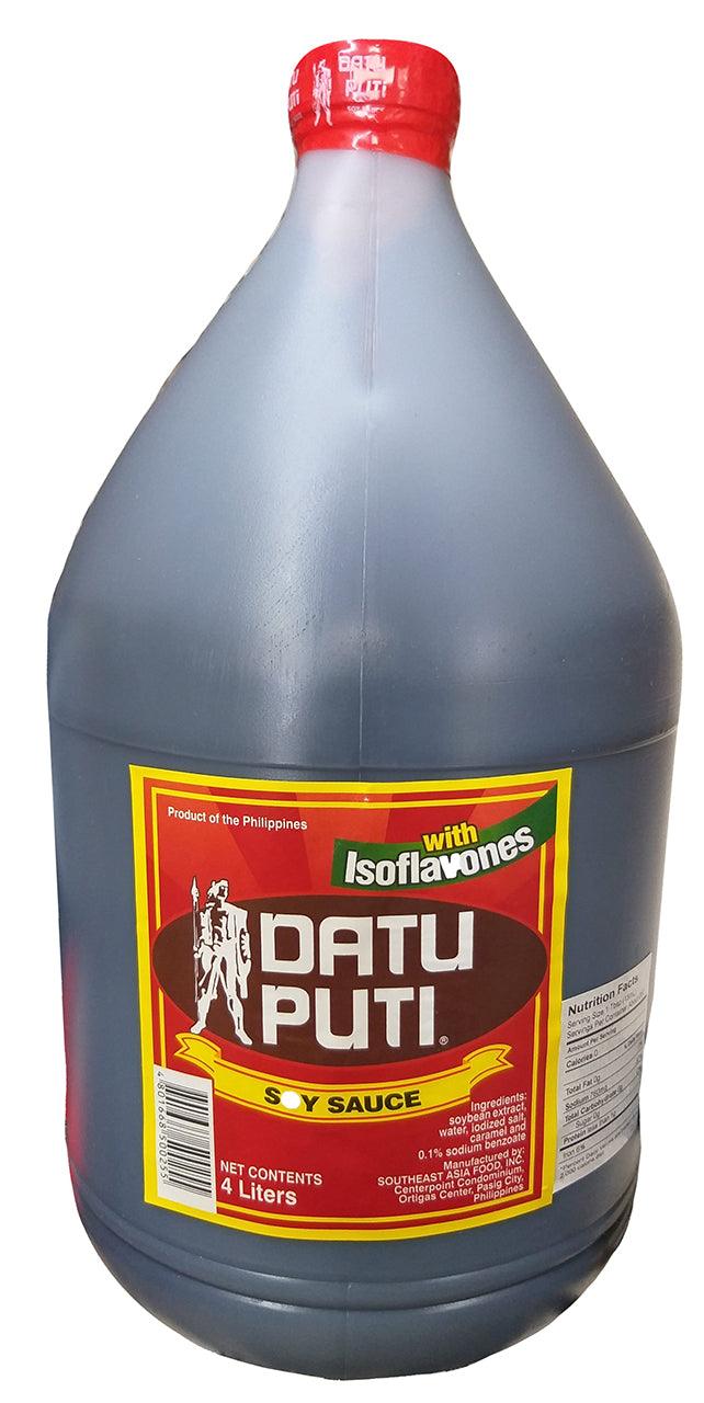 Datu Puti - Soy Sauce, 8.8 Pounds, (1 Bottle) - Mighty Depot