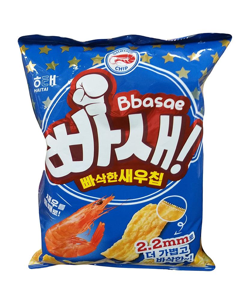 Haitai - Ppahseh Shrimp Flavored Snack, 4.23 Ounces, (1 Bag) - Mighty Depot