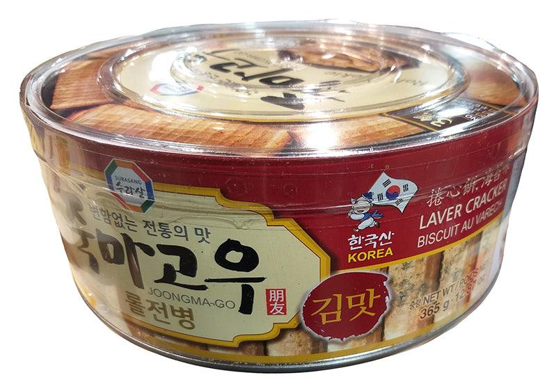 Surasang - Joongma-Go Roll Cookie (Laver), 12.87 Ounces, (1 Count) - Mighty Depot