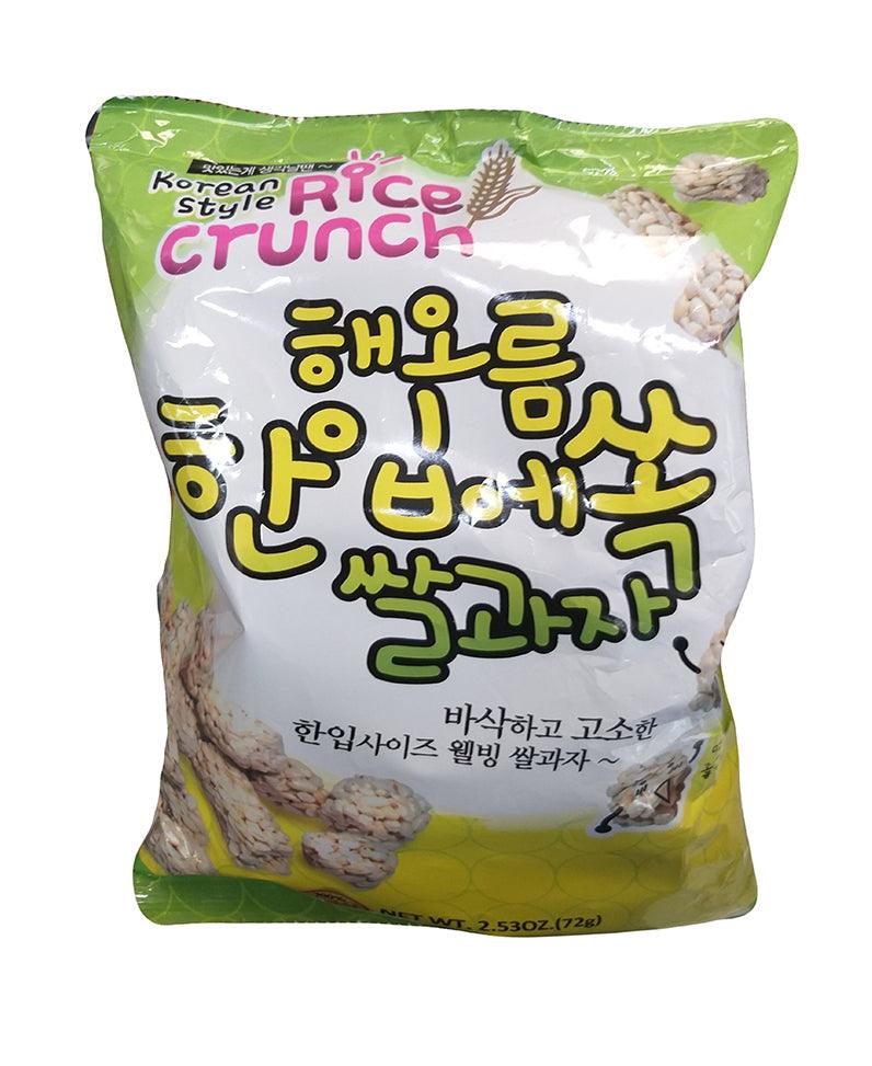 Korean Style - Rice Crunch, 2.53 Ounces, (1 Bag) - Mighty Depot