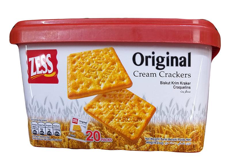 Zess - Original Cream Crackers, 1 Pounds, (1 Tub) - Mighty Depot