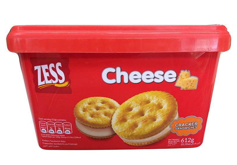 Zess - Cheese Crackers, 1.3 Pounds, (1 Tub) - Mighty Depot