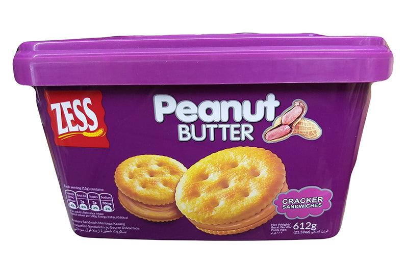 Zess - Peanut Butter Crackers, 1.3 Pounds, (1 Tub) - Mighty Depot