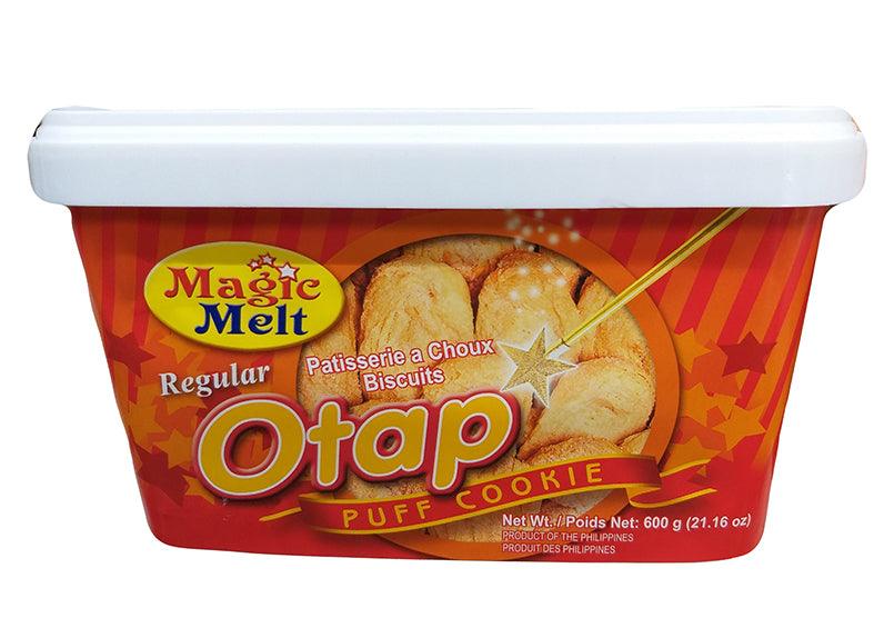 Magic Melt - Otap Puff Cookie (Regular), 1.3 Pounds, (1 Tub) - Mighty Depot