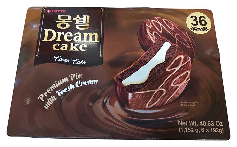 Lotte - Dream Cake (Choco), 2.52 Pounds, (1 Box) - Mighty Depot