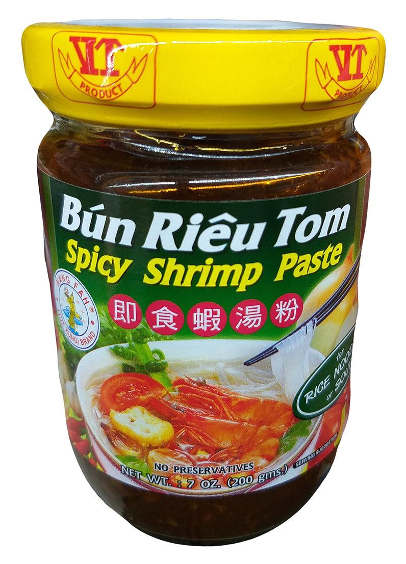 Hang Fah - Spicy Shrimp Paste, 7 Ounces, (1 Jar) - Mighty Depot
