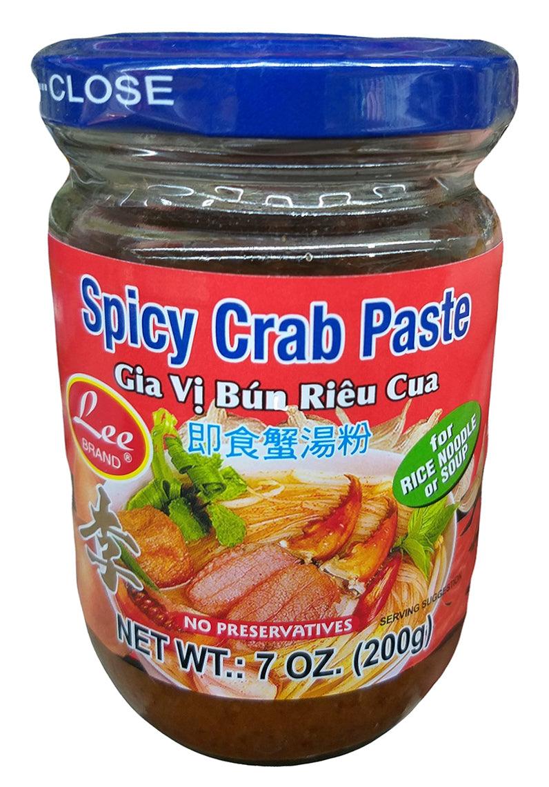 Lee Brand - Spicy Crab Paste, 7 Ounces, (1 Jar) - Mighty Depot