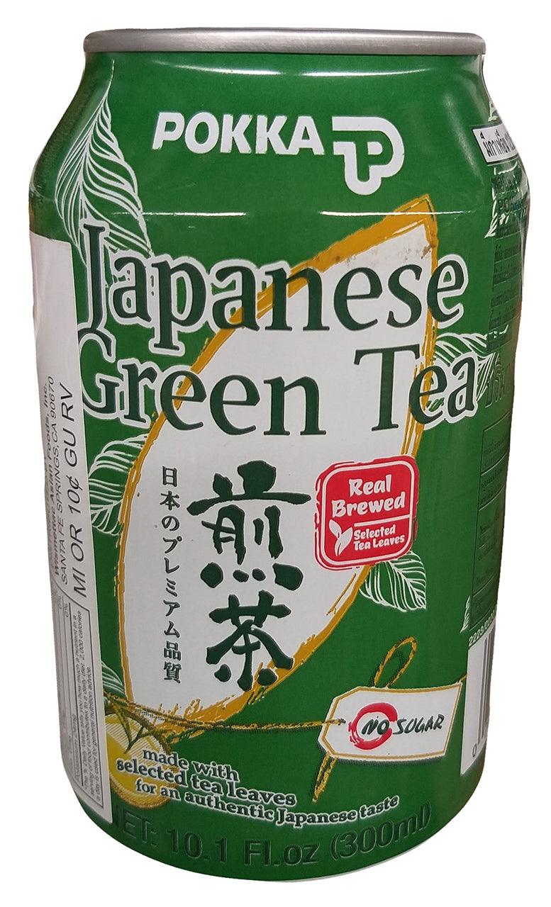 Pokka - Japanese Green Tea, 10.1 Ounces, (6 Cans) - Mighty Depot