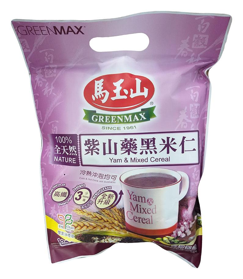 Greenmax - Yam and Mixed Cereal, 17.4 Ounces, (1 Pack) - Mighty Depot