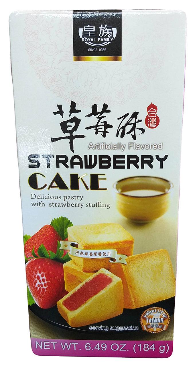 Royal Family - Strawberry Cake, 6.49 Ounces, (1 Box) - Mighty Depot