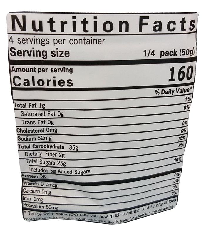 Lucia - Dried Mangoes, 7.05 Ounces, (1 Bag) - Mighty Depot