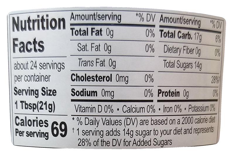 Miel Pur Naturel - Winter Honey, 1.21 Pounds, (1 Jar) - Mighty Depot