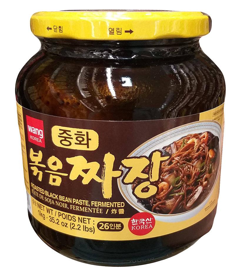 Wang Korea - Roasted Black Bean Paste Fermented, 2.2 Pounds, (1 Jar) - Mighty Depot