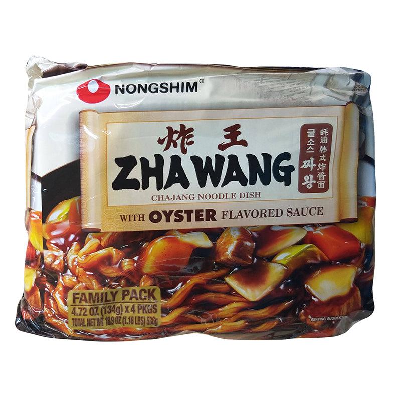 Nongshim - Zhawang Noodle Dish with Oyster Flavored Sauce, 1.18 Pounds, (1 Bag) - Mighty Depot
