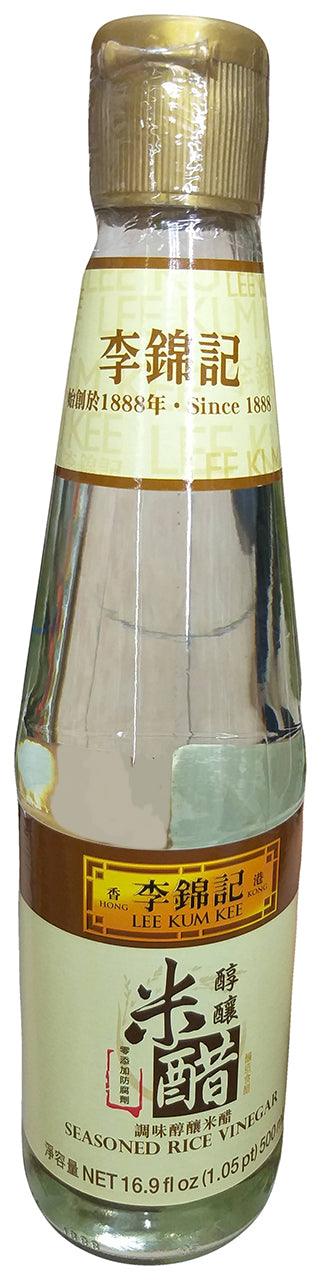 Lee Kum Kee - Seasoned Rice Vinegar, 1.1 Pound, (1 Bottle) - Mighty Depot