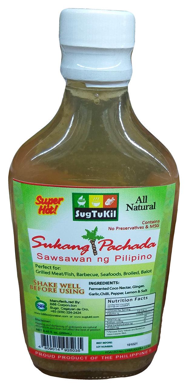 SugTuKil - All Natural Sukang Pachada, 6.7 Ounces, (1 Bottle) - Mighty Depot