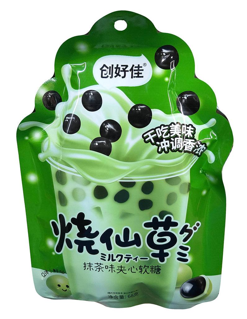D'Chuang Haoua - Toffee Candy (Matcha), 2.12 Ounces, (1 Pouch) - Mighty Depot