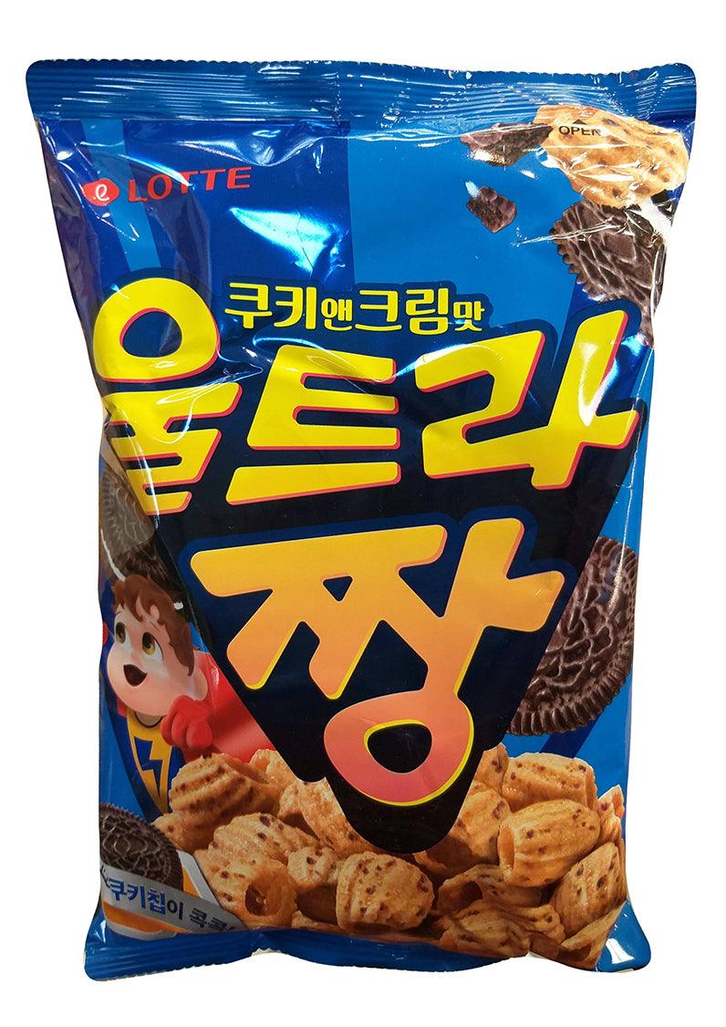 Lotte - Cookies and Cream Snack 7.4 Ounces, (1 Bag) - Mighty Depot