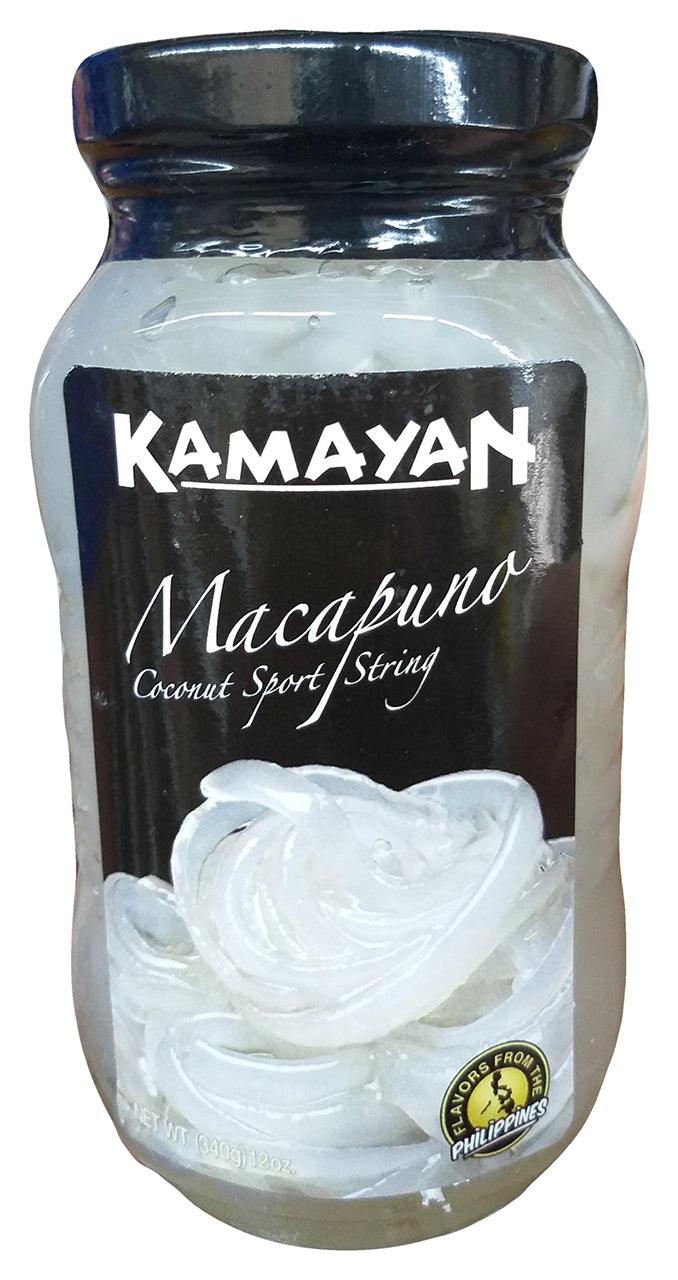 Kamayan - Macapuno Coconut Sport String, 12 Ounces, (1 Jar) - Mighty Depot