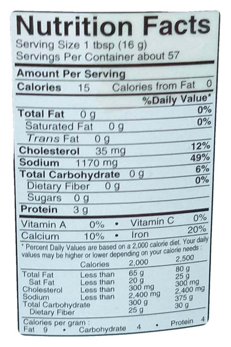 P. Prateepthong - Shrimp Paste, 2 Pounds, (1 Jar) - Mighty Depot